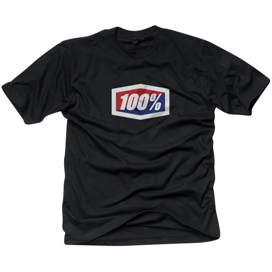 100% OFFICIAL TEE BLACK Populärt val