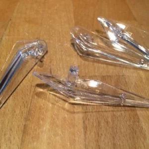 Skruvkit Airoh DO plast (4st) transp. Dome Billig