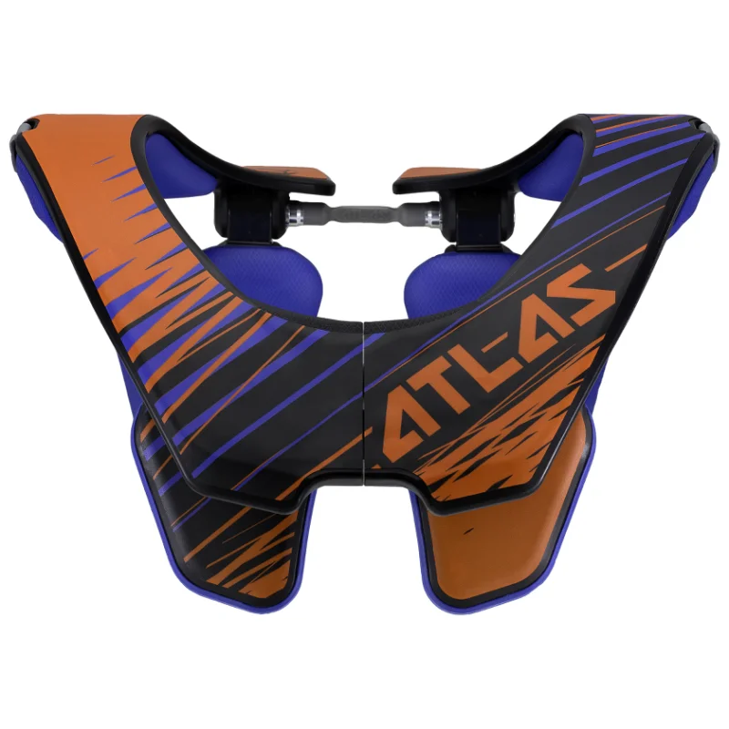 ATLAS AIR NECKBRACE ORANGE TORNADO Billigare