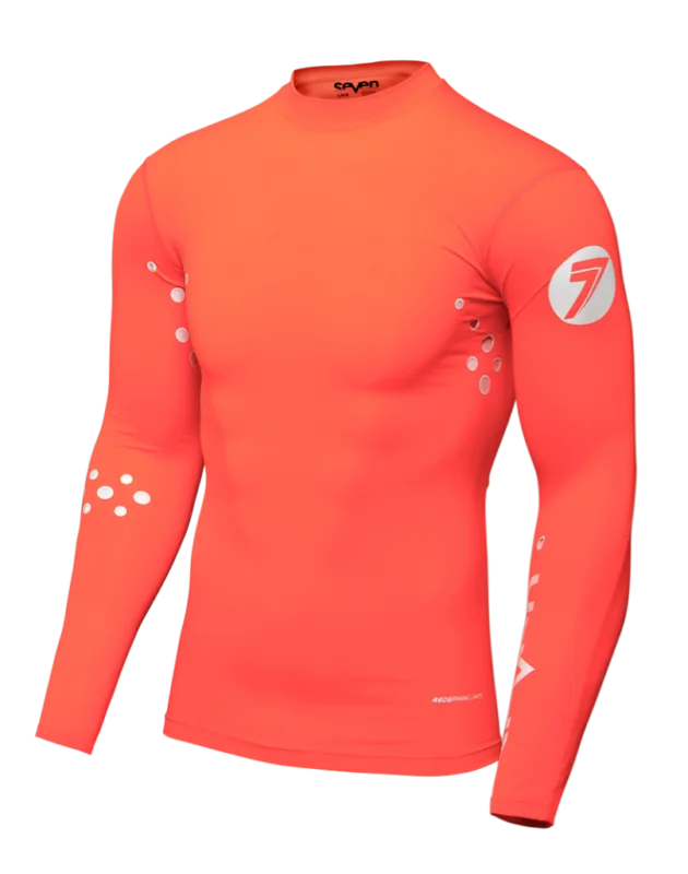 SEVEN ZERO BLADE COMPRESSION JERSEY CORAL Erbjudandepris