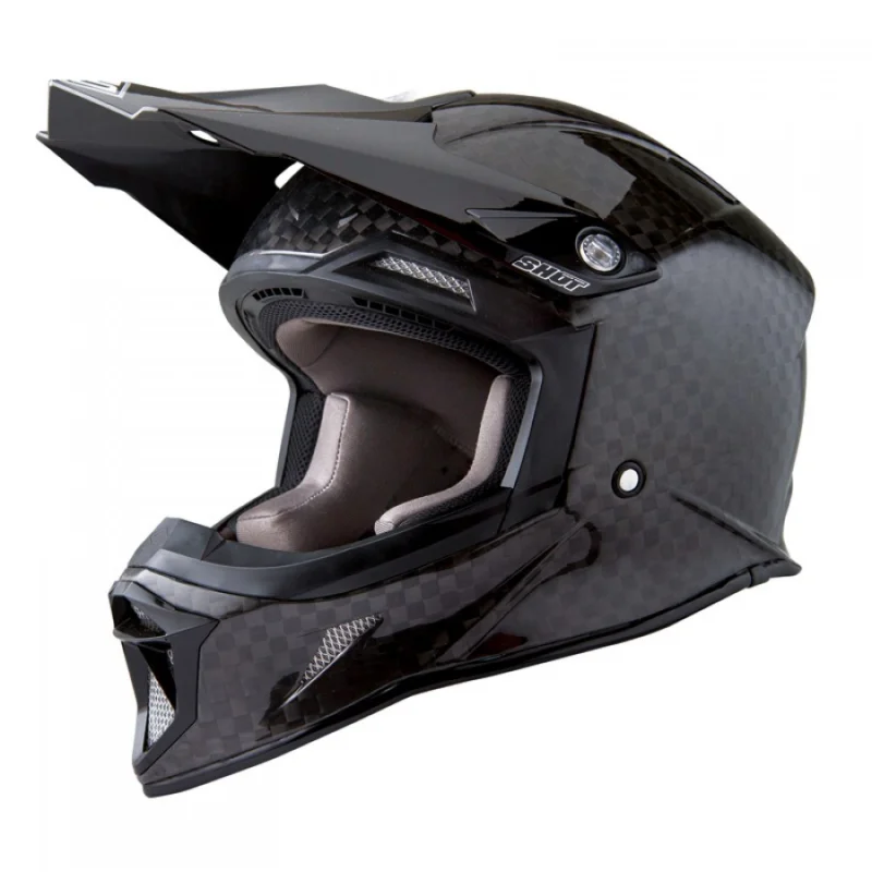 Crosshjälm SHOT, STRIKER FULL CARBON, VUXEN, CARBON Billigare