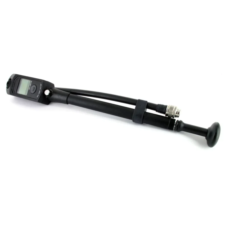 Holeshot, Gaffelpump Aluminium Digital LCD, Max 300Psi / 20Bar Fynd