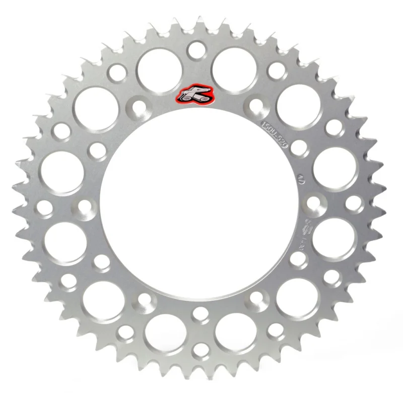 Snabb frakt Renthal, Bakdrev, 420, 50, SILVER, Kawasaki 01-26 KX85, 79-00 KX80