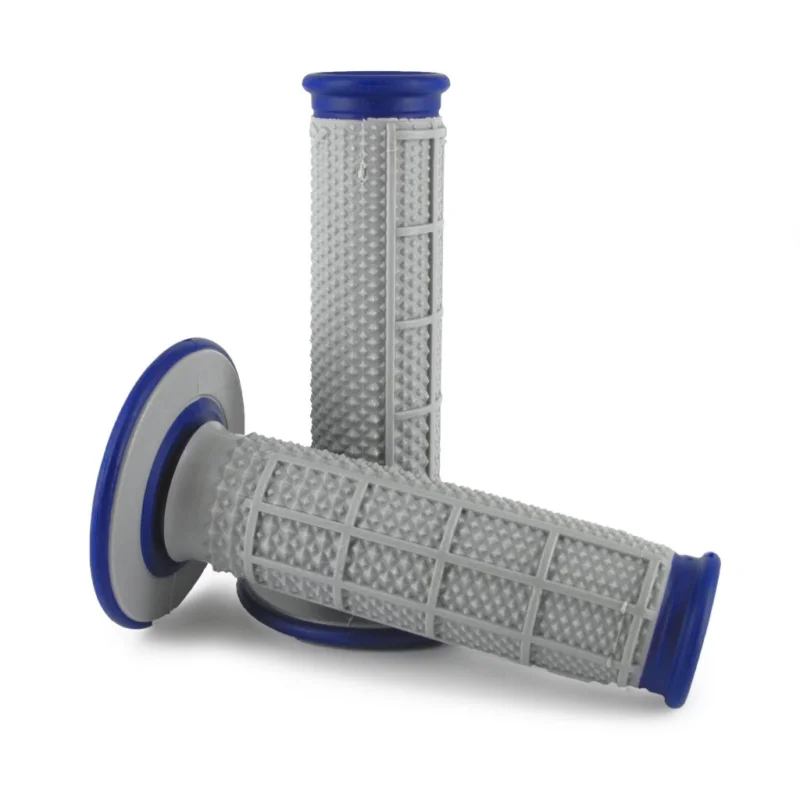 Renthal, Tapered Dual Compound gummihandtag, BLÅ Extra rabatt