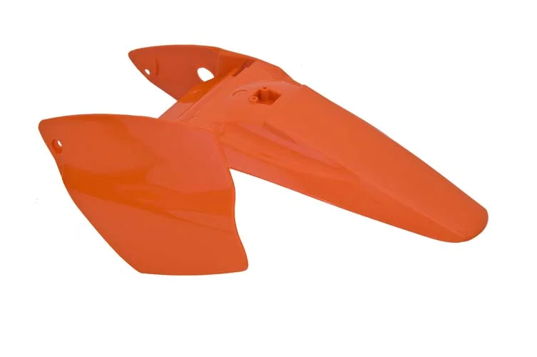 Begränsat antal Rtech, Bakskärm/Sidopanel, ORANGE, KTM 02-08 65 SX