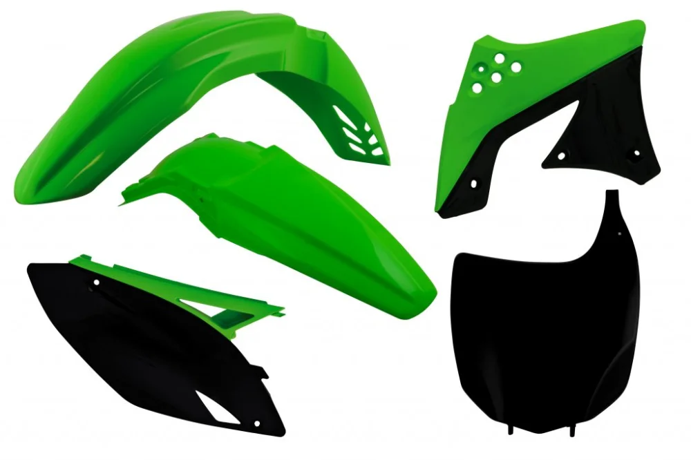 Populärt val Rtech, Plastkit, O.E.M, Kawasaki 09-12 KX250F