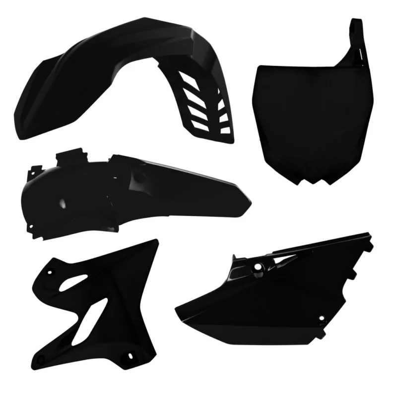 Rtech, Plastkit, SVART, Yamaha 15-21 YZ250, 15-21 YZ125 Snabb leverans