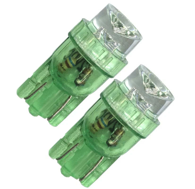 LED lampa W5W (grön) Beställ idag