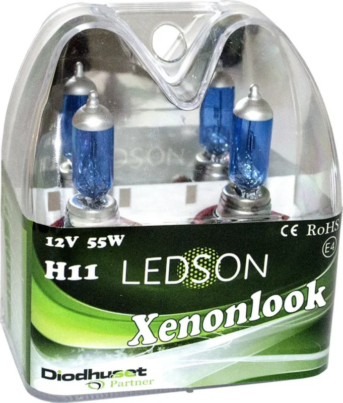 Endast denna vecka Strålkastarlampor xenon-look H11