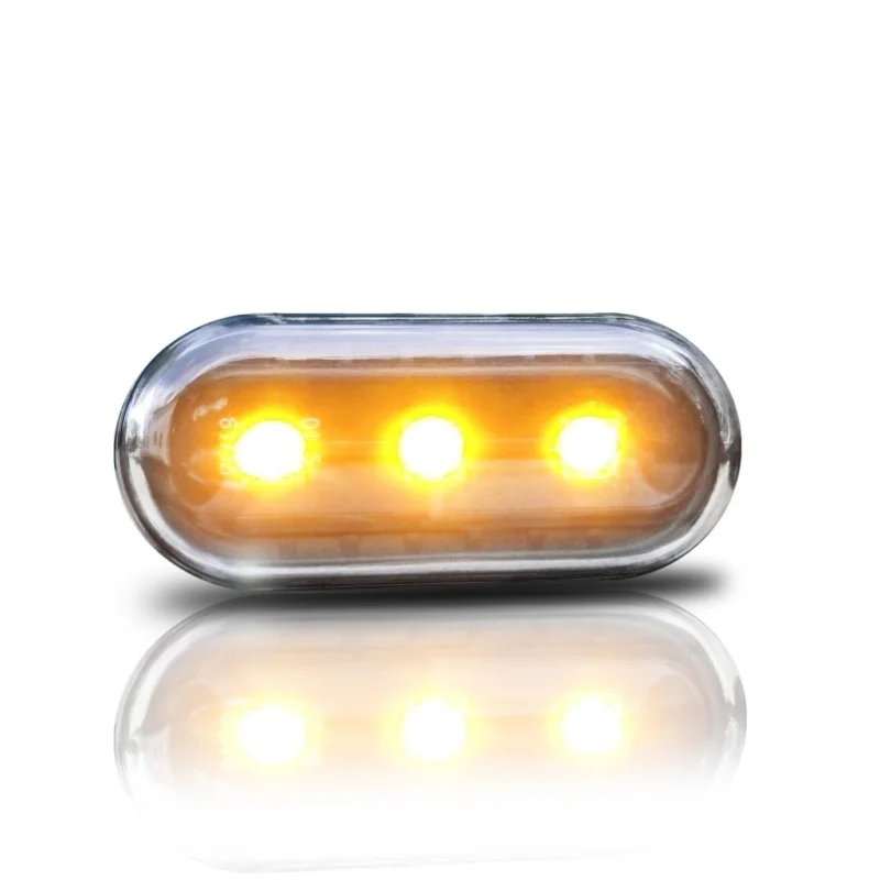 Skärmblinkers Svarta Klarglas LED - VW Polo (2000-) Trygg betalning