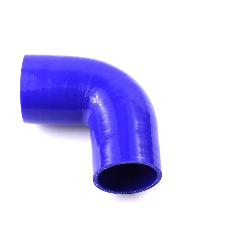 Begränsat antal Silikonslang Reducering 90° 64-76mm - Blå