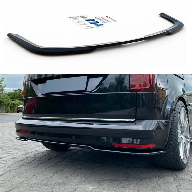 Kampanjpris Bakre diffusor blanksvart - VW Caddy MK4 (2015-2020)