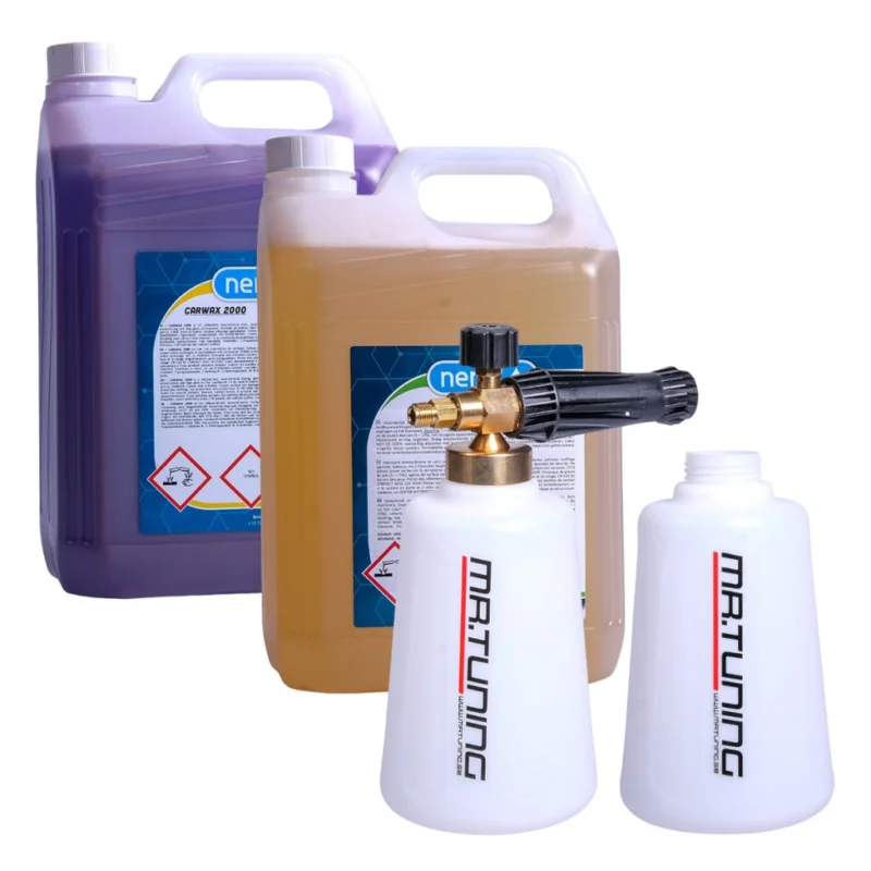 Rabatt Foam Lance V3 + Carnet Jumbo 5L + Carwax 2000 5L - PAKETPRIS - OKQ8