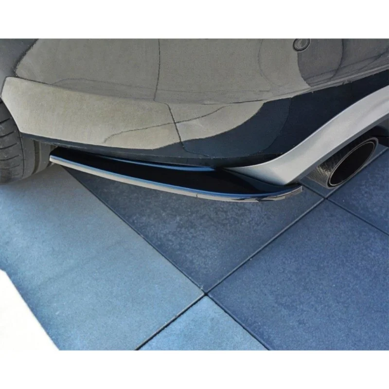 Nedsatt pris Bakre sido splitters blanksvart Volvo V60 Polestar Facelift (2014-2018)