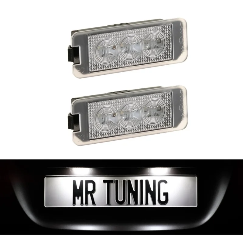 Expressleverans Nummerskyltsbelysning VW Golf 6 (2008-2012)