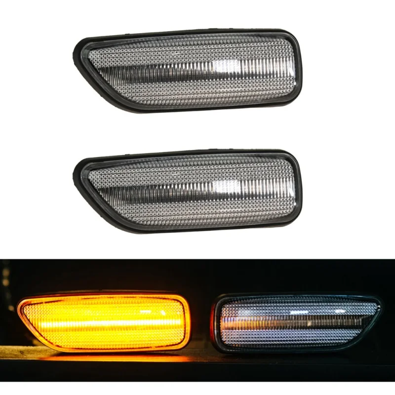 Lågt pris Skärmblinkers Dynamisk Röktonad Volvo S60 (2001-2009)