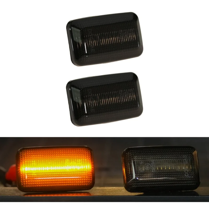 Outlet Skärmblinkers Dynamisk Röktonad VW Jetta 1 (1979-1984)