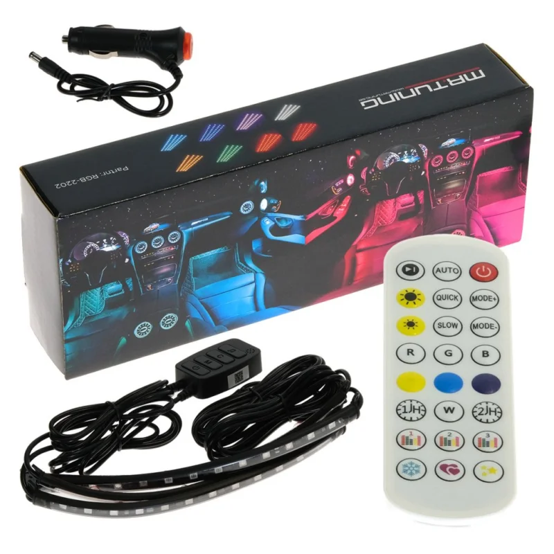 Nedsatt pris LED list RGB Gen3 - App / Fjärr / Musik styrning