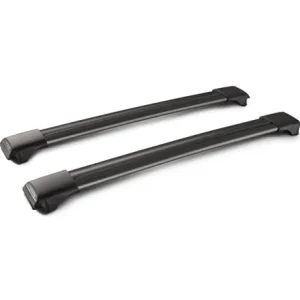 Yakima-Whispbar Black takräcke Volkswagen Polo Fun 5-dr Hatchback 2003-> Rails / reling Endast idag