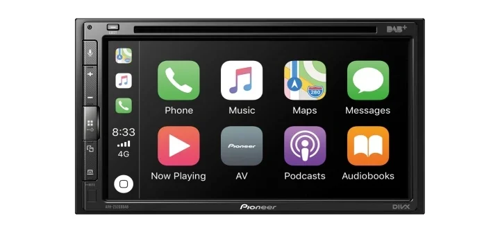 Pioneer AVH-Z5200DAB, bilstereo med Bluetooth, Apple Carplay och Android Auto Extra rabatt