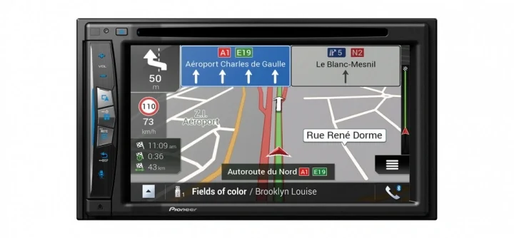 Rea Pioneer AVIC-Z630BT, bilstereo med Bluetooth, navigation och trådlös Apple CarPlay