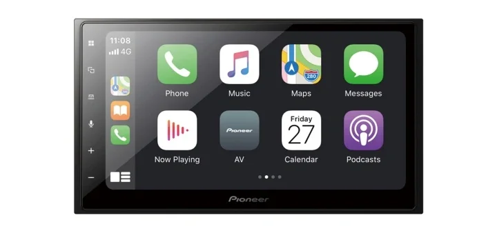 Erbjudandepris Pioneer SPH-DA250DAB, bilstereo med CarPlay, DAB och Bluetooth