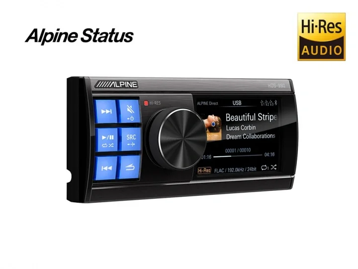 Billig Alpine Status HDS-990, förstklassig mediaspelare