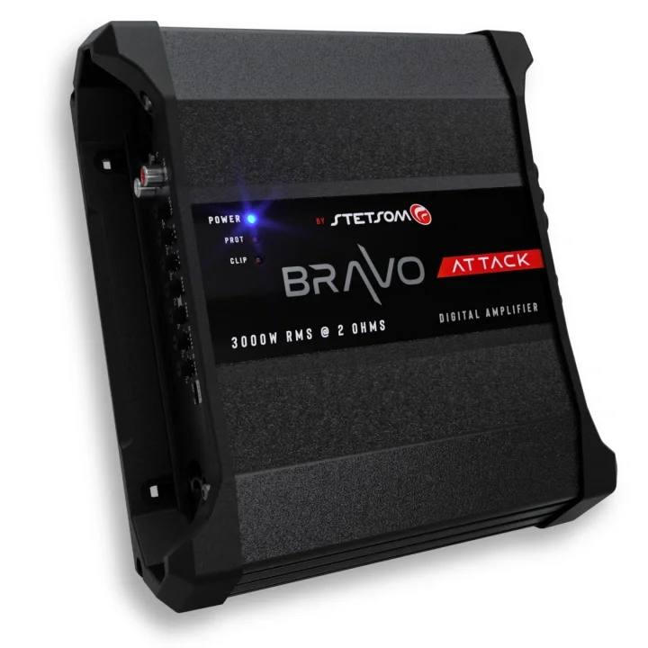 STETSOM BRAVO ATTACK 3000 -2OHM, 3000 Watt monoblock Fynd