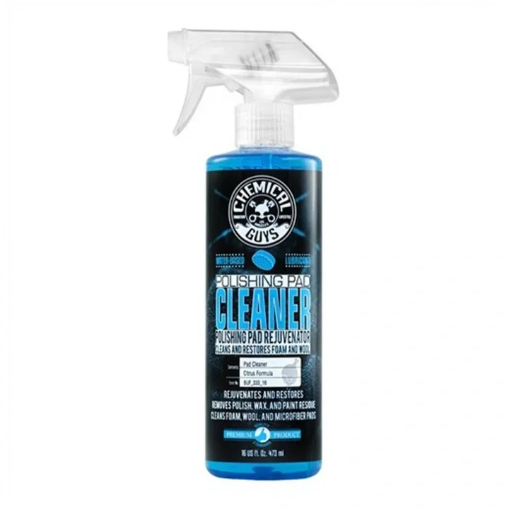 Chemical Guys Foam And Wool Citrus Based Pad Cleaner rengöring av polertrissor, 473 ml Premium