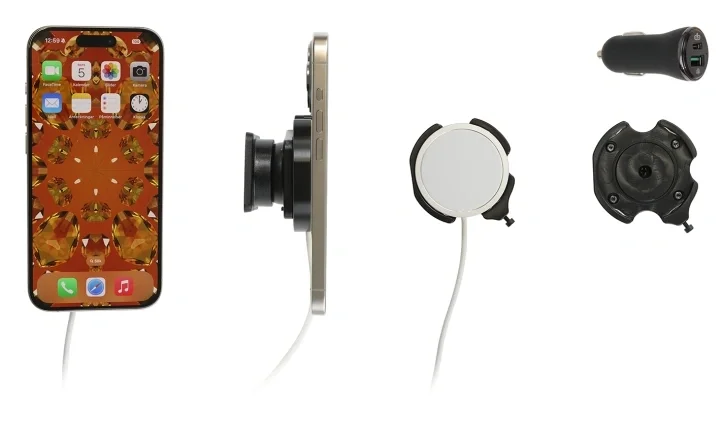 Brodit Fäste med kulled, Apple iPhone 12/12 Mini/12 Pro/12 Pro Max/13/13 Mini/13 Pro/13 Pro Max/14/14 Plus m. fl. Outlet