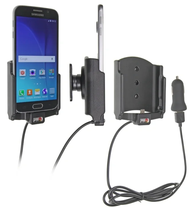 Fynd Brodit Aktiv hållare med USB-kabel och cigg-adapter, Samsung Galaxy S6