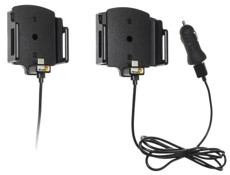 Aktiv hållare med USB-kabel och cigg-adapter Rabatt