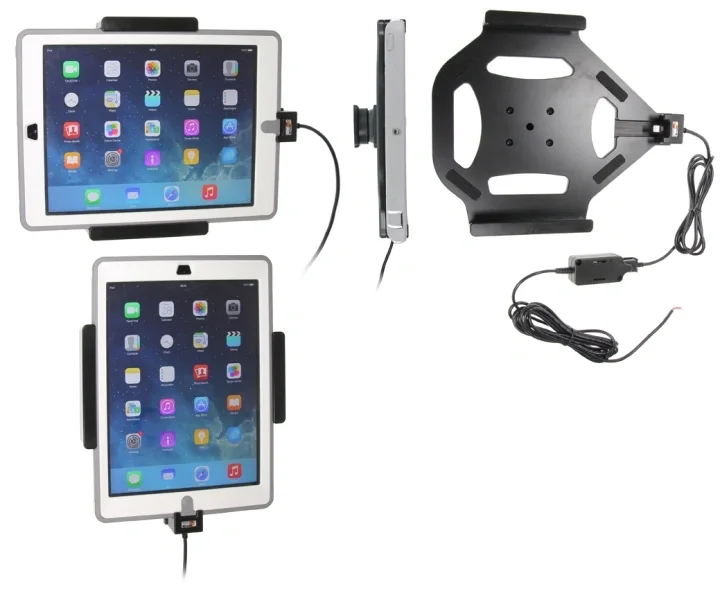 Brodit Aktiv hållare för fast installation, Apple iPad 5th Gen (A1822, A1823)/9.7 6th Gen (A1893, A1954)/9.7 New/Air (A1474, A1475, A1476) Endast denna vecka