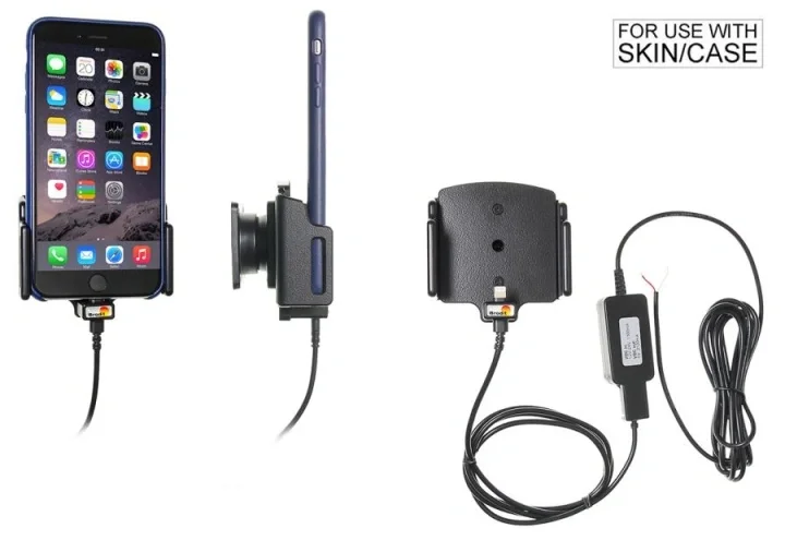 Billigare Brodit 527667, Aktiv hållare Apple iPhone 6-11 med skal och