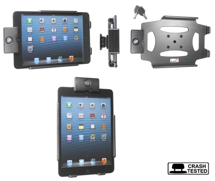 Brodit Hållare med nyckel-lås, Apple iPad Mini (A1432, A1454, A1455) Snabb leverans