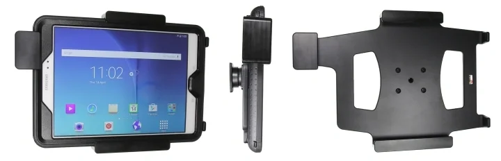 Säker betalning Brodit Hållare med fjäder-lås, Samsung Galaxy Tab A 9.7