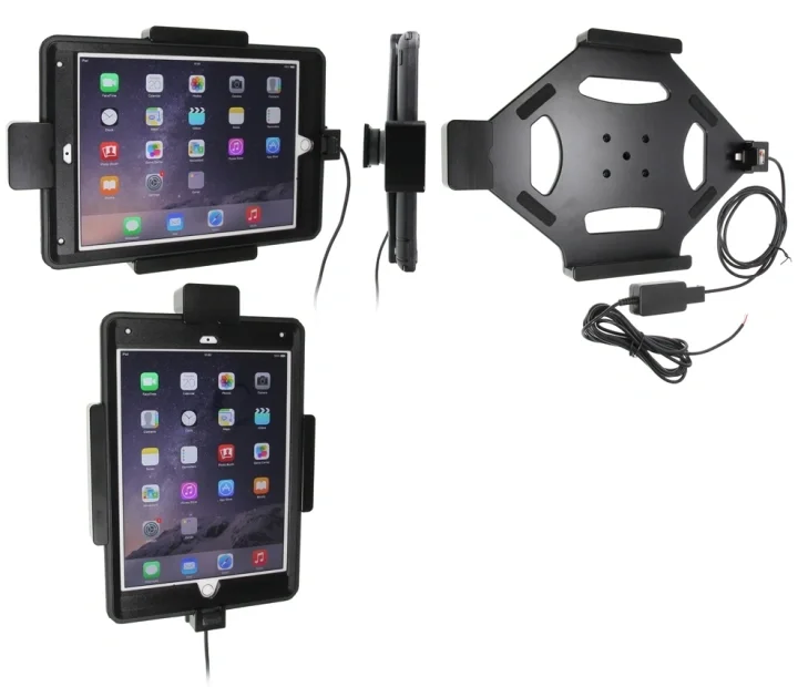 Brodit Hållare med fjäder-lås, Apple iPad Air 2 (A1566, A1567) Nedsatt pris
