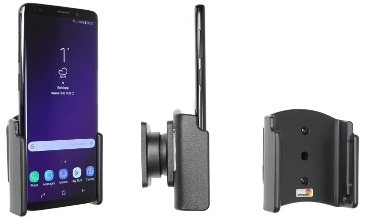 Brodit Passiv hållare med kulled, Samsung Galaxy S9 Expressleverans