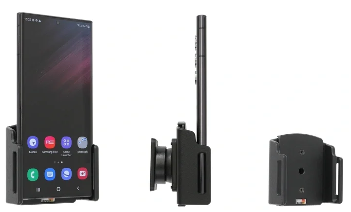 Brodit Passiv hållare med kulled, Samsung Galaxy S22 Ultra 5G (SM-S908B/SM-S908B/DS) Fynd
