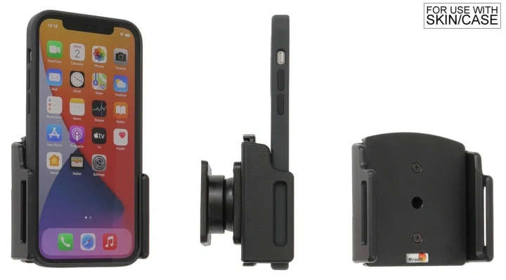 Kampanjpris Brodit Passiv hållare med kulled, Apple iPhone 12,13,14,15, Pro, Pro Max