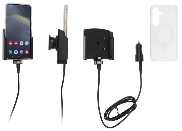 Endast denna vecka Brodit Mobilskal med Aktiv hållare och billaddare, Samsung Galaxy S24 SM-S921B/DS