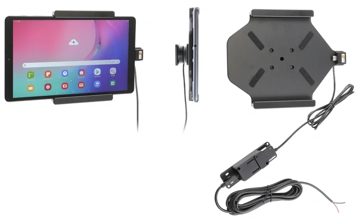 Säker betalning Brodit Aktiv hållare för fast installation, Samsung Galaxy Tab A 10.1 (2019) SM-T510/SM-T515