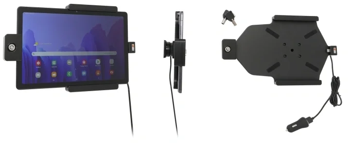 Brodit Hållare med nyckel-lås, Samsung Galaxy Tab A7 10.4 (2020) SM-T500/SM-T505 Trygg betalning