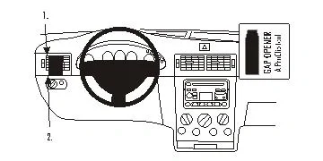 Säker betalning Ford Transit Connect/Tourneo Connect 03-09, Vänster 03-09