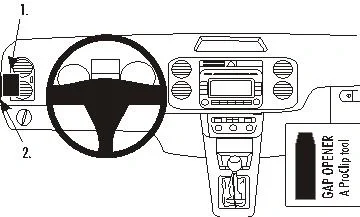 Volkswagen Tiguan 08-15, Vänster 05-16 Rabatt