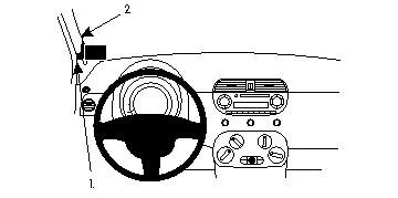 Lägg i varukorgen Fiat 500 07-15, Vänster 07-20