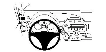 Reapris Honda Fit/Honda Jazz 09-14, Vänster 09-14