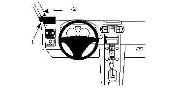 Brodit ProClip, Volvo C30 07-15 07-15 Erbjudandepris