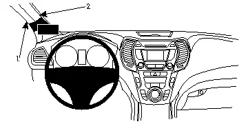 Hyundai Santa Fe 13-15, Vänster 13-18 Kampanjpris
