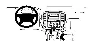 Toyota LandCruiser 100 98-01/Lexus LX 99-02, Konsol 98-02 Beställ idag